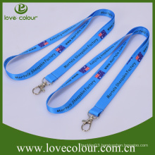 Lowest Wholesale price selling lanyard with heat tranfer logo